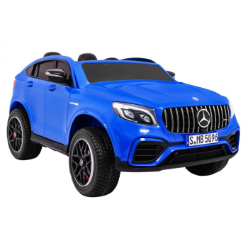 Auto Mercedes GLC 63S dla dzieci - Niebieski SUV + Napęd 4x4